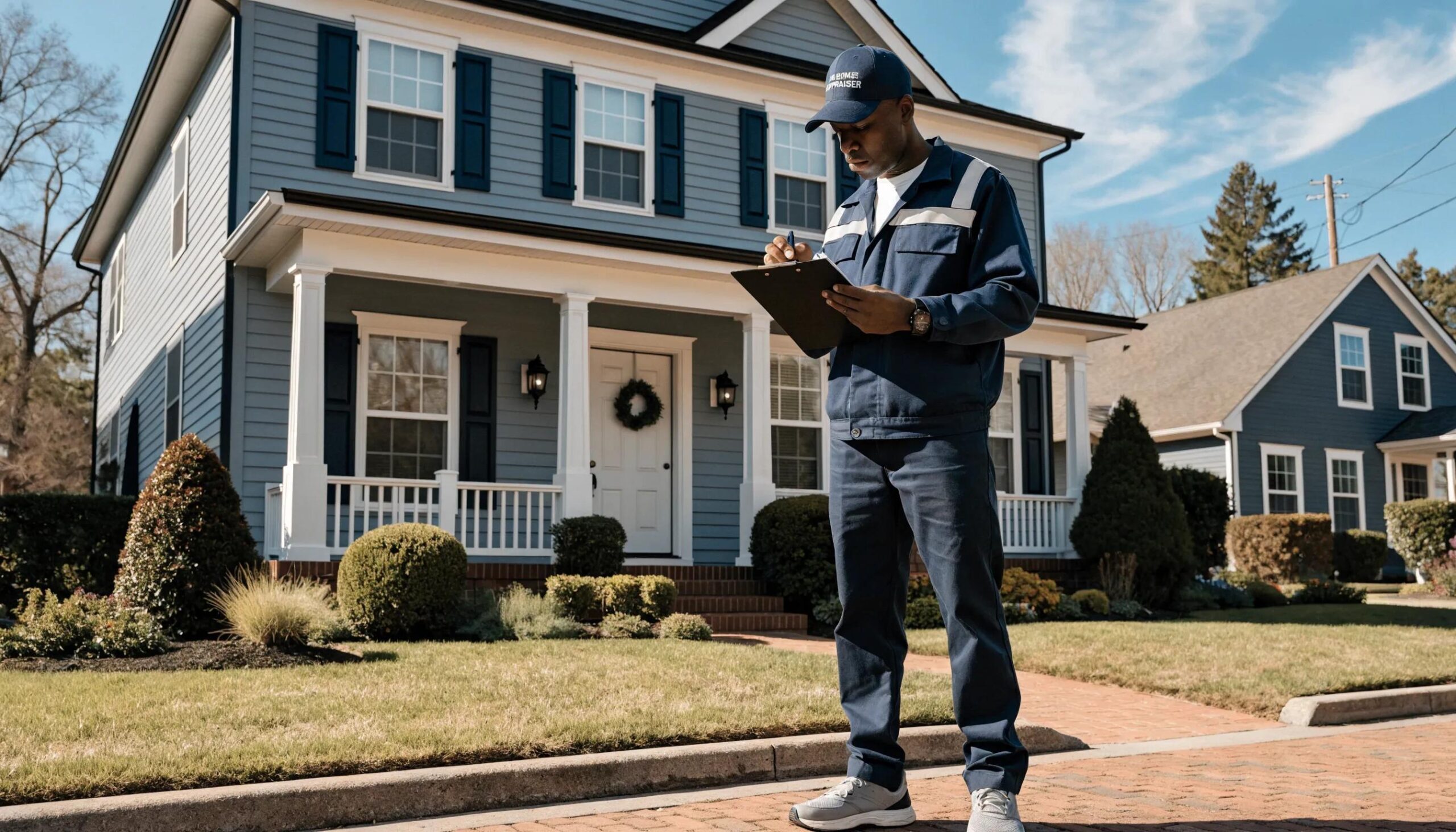 Professional home appraiser assessing a property, highlighting the appraisal process and its benefits