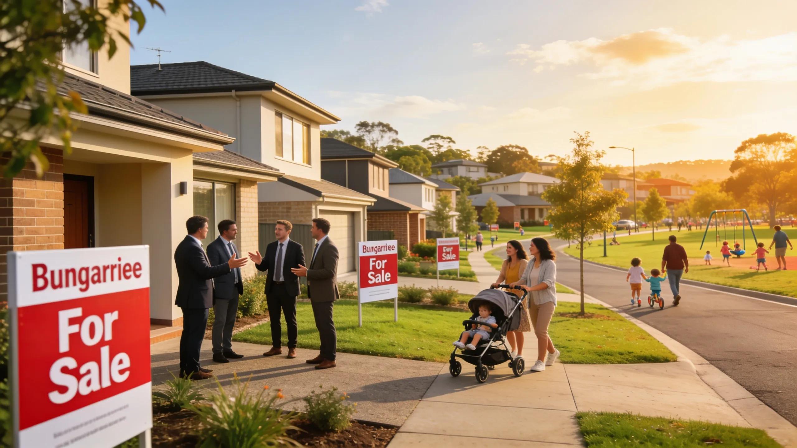 Vibrant community scene in Bungarribee illustrating investment opportunities in real estate