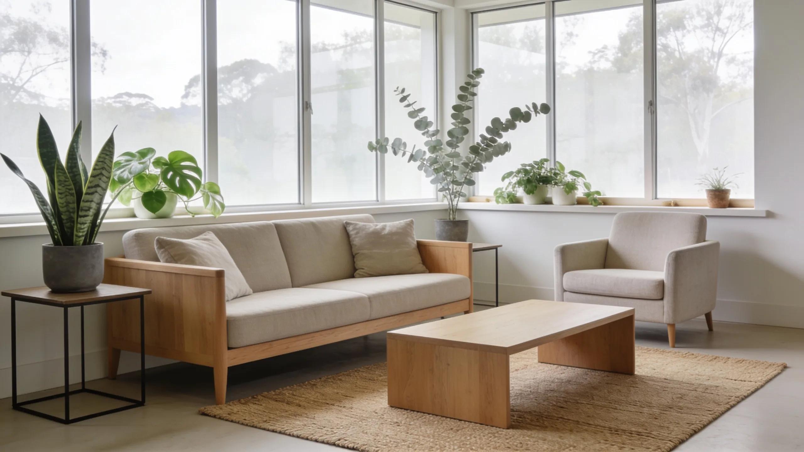 Beautifully staged living room showcasing effective home staging techniques